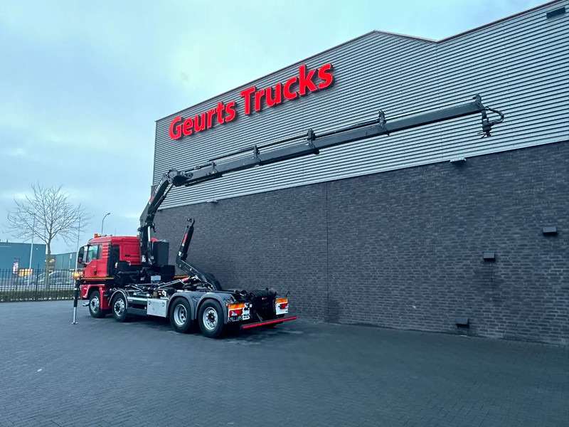 MAN TGS 35.500 8X4H-6 MET MULTILIFT ULT T 21 S51 HAAKARMSYSTEEM + HIAB X-HIPRO 192 E-4 KRAAN/CRANE/KRAN/GRUA - Caminhão polibenne, Caminhão grua: foto 3 MAN TGS 35.500 8X4H-6 MET MULTILIFT ULT T 21 S51 HAAKARMSYSTEEM + HIAB X-HIPRO 192 E-4 KRAAN/CRANE/KRAN/GRUA - Caminhão polibenne, Caminhão grua: foto 3