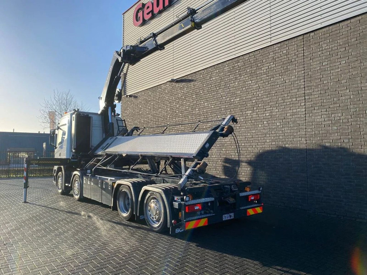 Scania G500 NGS 8X2 MET 3 ZIJDIGE KABELSYSTEEM + HIAB 3 - Caminhão polibenne, Caminhão grua: foto 5 Scania G500 NGS 8X2 MET 3 ZIJDIGE KABELSYSTEEM + HIAB 3 - Caminhão polibenne, Caminhão grua: foto 5
