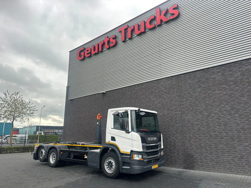 Scania P280 6X2 + AJK/1924 HLF20-6430 HAAKARMSYSTEEM / ABROLLKIPPER / HOOKLIFT - Caminhão polibenne: foto 5 Scania P280 6X2 + AJK/1924 HLF20-6430 HAAKARMSYSTEEM / ABROLLKIPPER / HOOKLIFT - Caminhão polibenne: foto 5