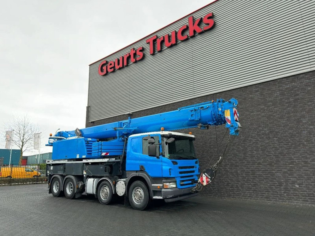Locação de  Scania P420 8X4 + LIEBHERR LTF 1045-4.1 KRAAN/KRAN/CRAN Scania P420 8X4 + LIEBHERR LTF 1045-4.1 KRAAN/KRAN/CRAN: foto 6