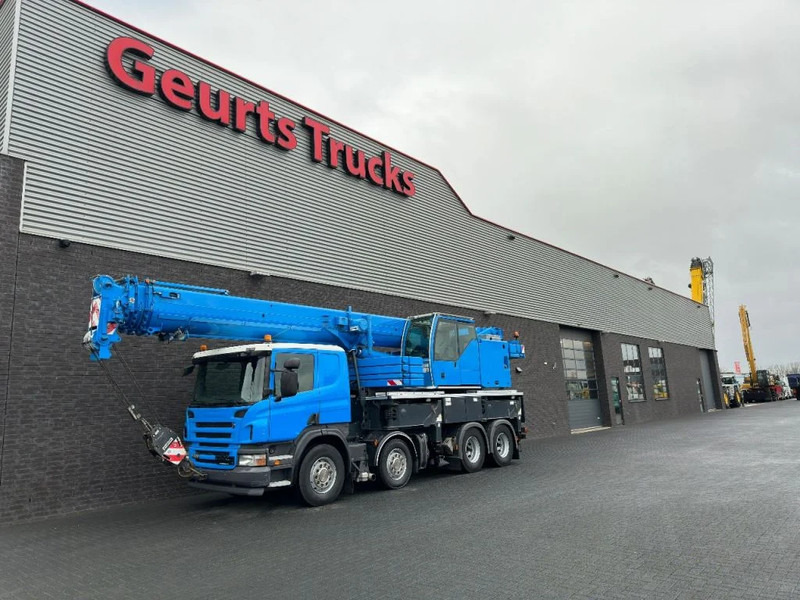 Scania P420 8X4 + LIEBHERR LTF 1045-4.1 KRAAN/KRAN/CRANE/GRUA - Caminhão grua: foto 2 Scania P420 8X4 + LIEBHERR LTF 1045-4.1 KRAAN/KRAN/CRANE/GRUA - Caminhão grua: foto 2