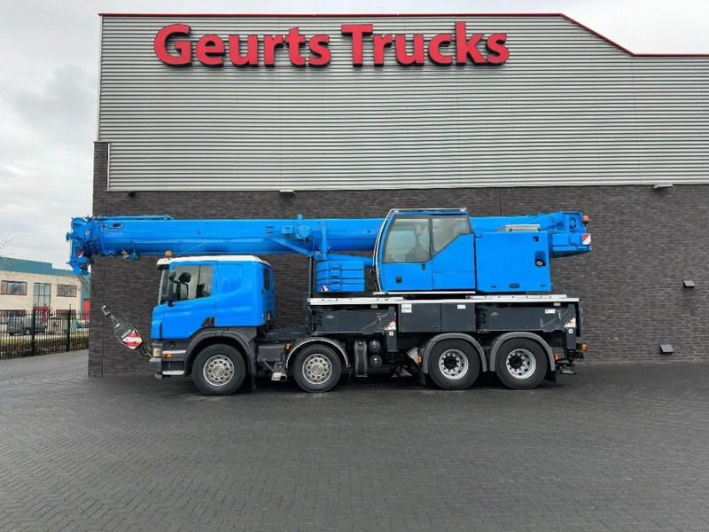 Scania P420 8X4 + LIEBHERR LTF 1045-4.1 KRAAN/KRAN/CRANE/GRUA - Caminhão grua: foto 1 Scania P420 8X4 + LIEBHERR LTF 1045-4.1 KRAAN/KRAN/CRANE/GRUA - Caminhão grua: foto 1