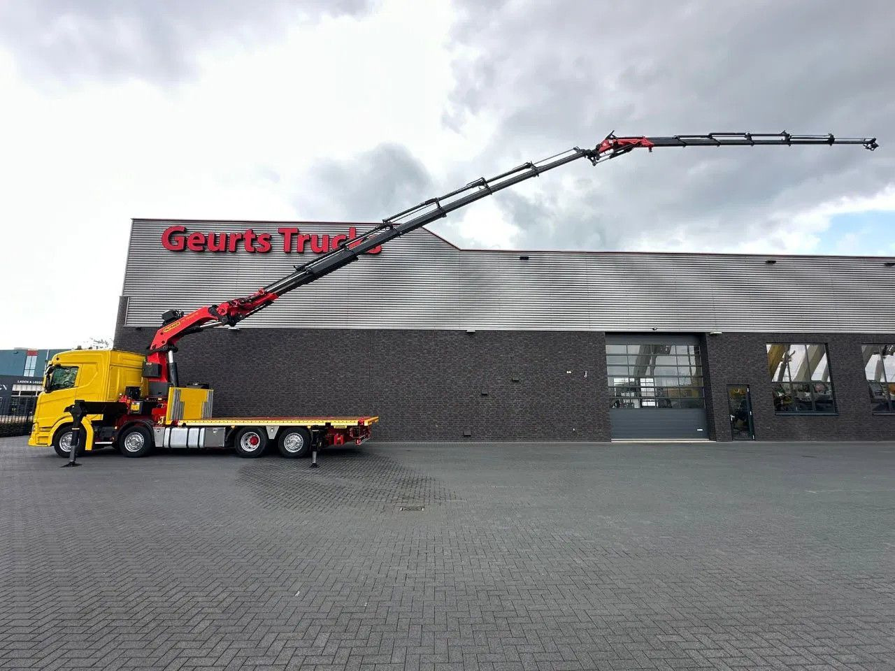 Scania R500 B8X2*6LB MET PALFINGER PK78002-SH F POWER L - Caminhão grua: foto 1 Scania R500 B8X2*6LB MET PALFINGER PK78002-SH F POWER L - Caminhão grua: foto 1