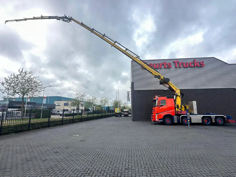 Volvo FH 500 8x2 FR TREKKER / BAKWAGEN MET HIAB X-HIPRO 1058 E8 MET JIB 150X-6 + LIER KRAAN / KRAN / CRANE / GRUA - Caminhão grua: foto 2 Volvo FH 500 8x2 FR TREKKER / BAKWAGEN MET HIAB X-HIPRO 1058 E8 MET JIB 150X-6 + LIER KRAAN / KRAN / CRANE / GRUA - Caminhão grua: foto 2