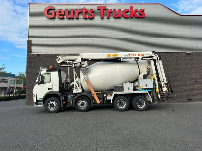 Volvo FM 410 8X4 + STETTER 9 M3 MIXER/MISCHER + THEAM 15 M TRANSPORTBAND/BELT - Caminhão betoneira: foto 1 Volvo FM 410 8X4 + STETTER 9 M3 MIXER/MISCHER + THEAM 15 M TRANSPORTBAND/BELT - Caminhão betoneira: foto 1