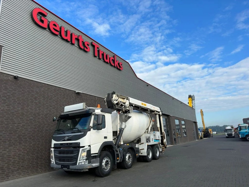 Volvo FM 410 8X4 + STETTER 9 M3 MIXER/MISCHER + THEAM 15 M TRANSPORTBAND/BELT - Caminhão betoneira: foto 2 Volvo FM 410 8X4 + STETTER 9 M3 MIXER/MISCHER + THEAM 15 M TRANSPORTBAND/BELT - Caminhão betoneira: foto 2