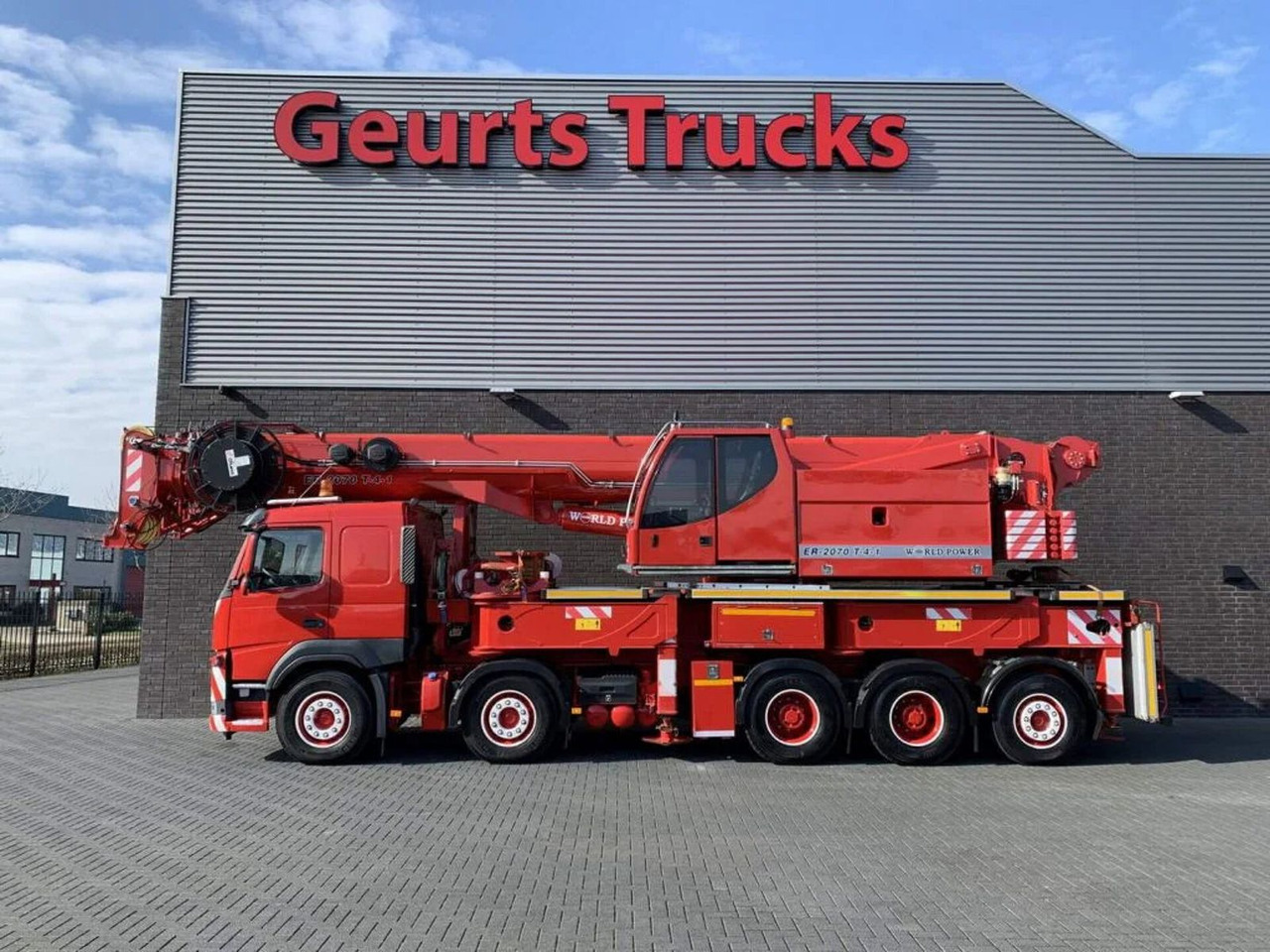 Volvo FM 460 ERKIN WORLD POWER ER 2070 T-4.1 CRANE/KRA - Caminhão grua: foto 1 Volvo FM 460 ERKIN WORLD POWER ER 2070 T-4.1 CRANE/KRA - Caminhão grua: foto 1