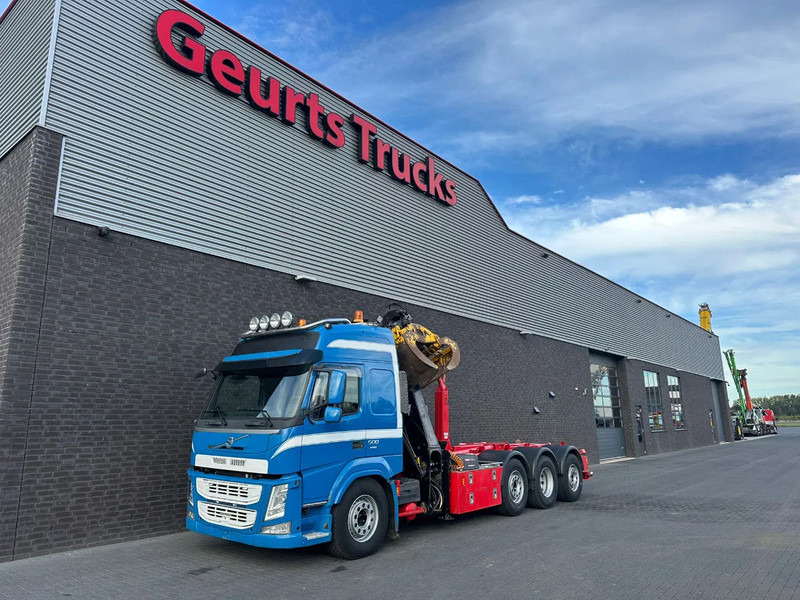 Volvo FM 500 8X2 HIAB MULTILIFT HAAKARMSYSTEM / ABROLLKIPPER / HOOKLIFT MET HIAB LOGLIFT 165Z LAADKRAAN - Caminhão polibenne, Caminhão grua: foto 5 Volvo FM 500 8X2 HIAB MULTILIFT HAAKARMSYSTEM / ABROLLKIPPER / HOOKLIFT MET HIAB LOGLIFT 165Z LAADKRAAN - Caminhão polibenne, Caminhão grua: foto 5