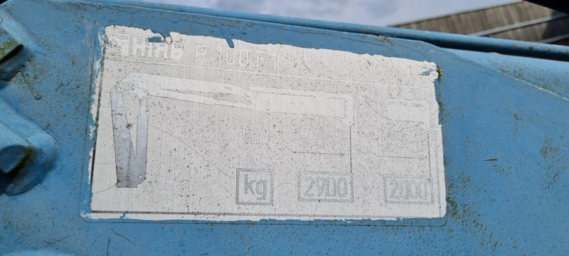 Hiab R 100 F1 - Grua para caminhão: foto 3 Hiab R 100 F1 - Grua para caminhão: foto 3