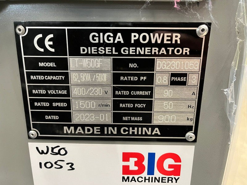 Gerador elétrico Giga power LT-W50-GF 62.5KVA silent set: foto 11