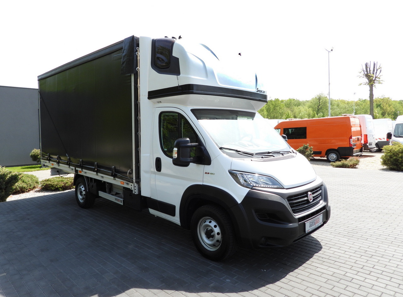 FIAT DUCATO TARPAULIN 10 PALLETS WEBASTO CRUISE CONTROL AIR CONDITIONING LED LIGHTS PNEUMATICS  160HP - Furgão de toldo: foto 4 FIAT DUCATO TARPAULIN 10 PALLETS WEBASTO CRUISE CONTROL AIR CONDITIONING LED LIGHTS PNEUMATICS  160HP - Furgão de toldo: foto 4