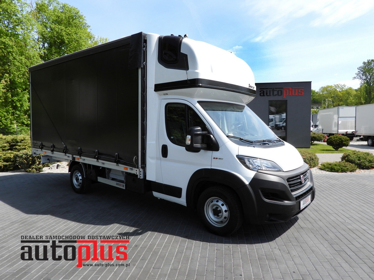 FIAT DUCATO TARPAULIN 10 PALLETS WEBASTO CRUISE CONTROL AIR CONDITIONING LED LIGHTS PNEUMATICS 160HP - Furgão de toldo: foto 1 FIAT DUCATO TARPAULIN 10 PALLETS WEBASTO CRUISE CONTROL AIR CONDITIONING LED LIGHTS PNEUMATICS 160HP - Furgão de toldo: foto 1