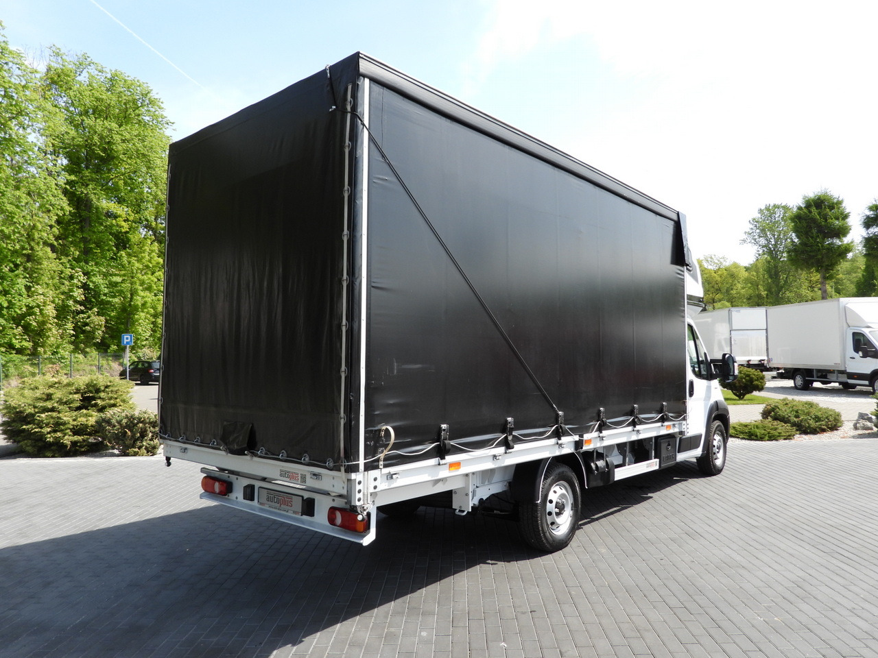 FIAT DUCATO TARPAULIN 10 PALLETS WEBASTO CRUISE CONTROL AIR CONDITIONING LED LIGHTS PNEUMATICS  160HP - Furgão de toldo: foto 3 FIAT DUCATO TARPAULIN 10 PALLETS WEBASTO CRUISE CONTROL AIR CONDITIONING LED LIGHTS PNEUMATICS  160HP - Furgão de toldo: foto 3