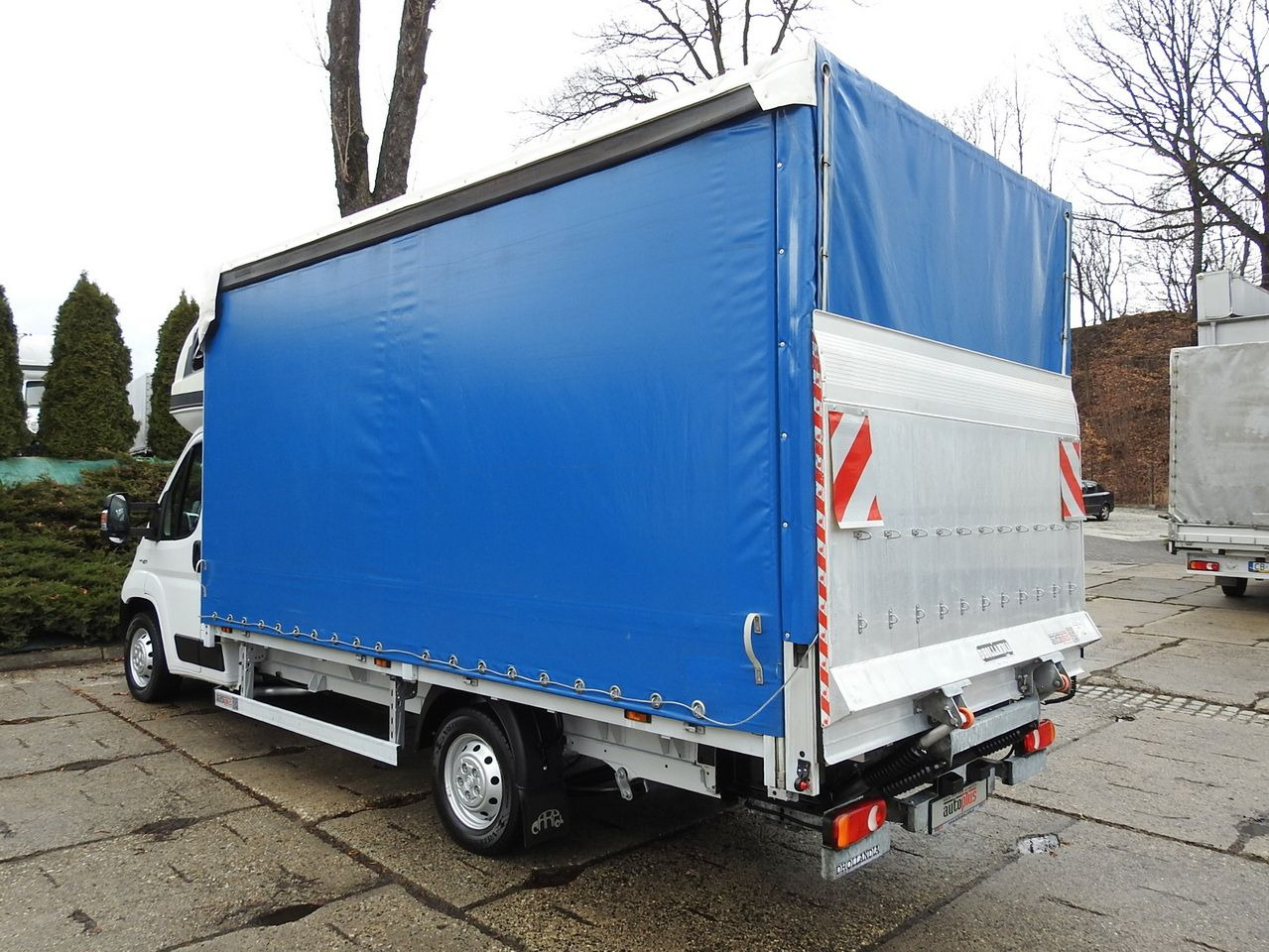 Furgão de toldo FIAT DUCATO TARPAULIN LIFT 9 PALLETS WEBASTO CRUISE CONTROL A/C LED LAMP 180HP: foto 10