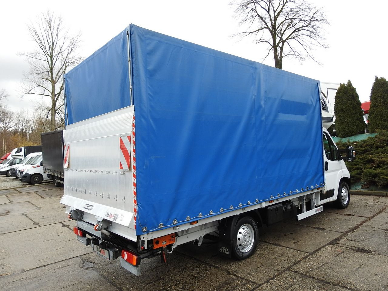 Furgão de toldo FIAT DUCATO TARPAULIN LIFT 9 PALLETS WEBASTO CRUISE CONTROL A/C LED LAMP 180HP: foto 14