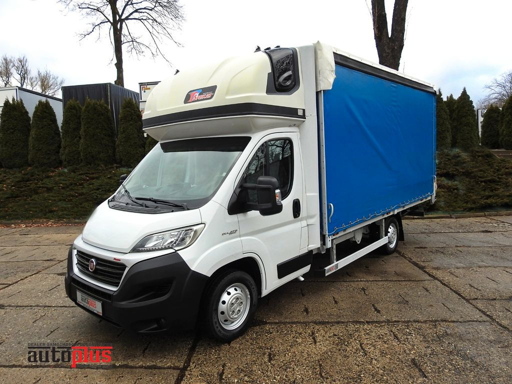 Fiat DUCAT0 PRITSCHE PLANE AUFZUG 9 PALETTEN A/C - Furgão de toldo: foto 1 Fiat DUCAT0 PRITSCHE PLANE AUFZUG 9 PALETTEN A/C - Furgão de toldo: foto 1