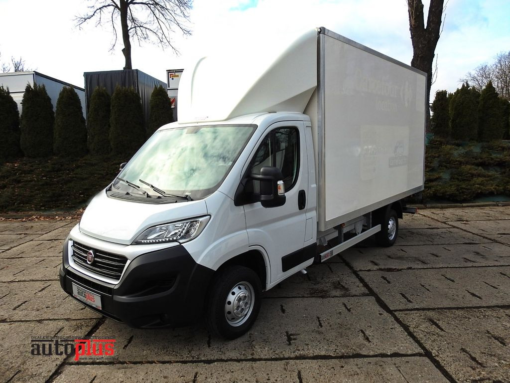 Fiat DUCATO KOFFER AUFZUG 8 PALETTEN TEMPOMAT A/C - Carrinha de contentor: foto 1 Fiat DUCATO KOFFER AUFZUG 8 PALETTEN TEMPOMAT A/C - Carrinha de contentor: foto 1
