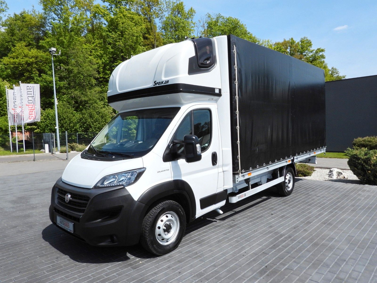 Furgão de toldo Fiat DUCATO PRITSCHE PLANE 10 PALETTEN WEBASTO A/C Fiat DUCATO PRITSCHE PLANE 10 PALETTEN WEBASTO A/C: foto 6