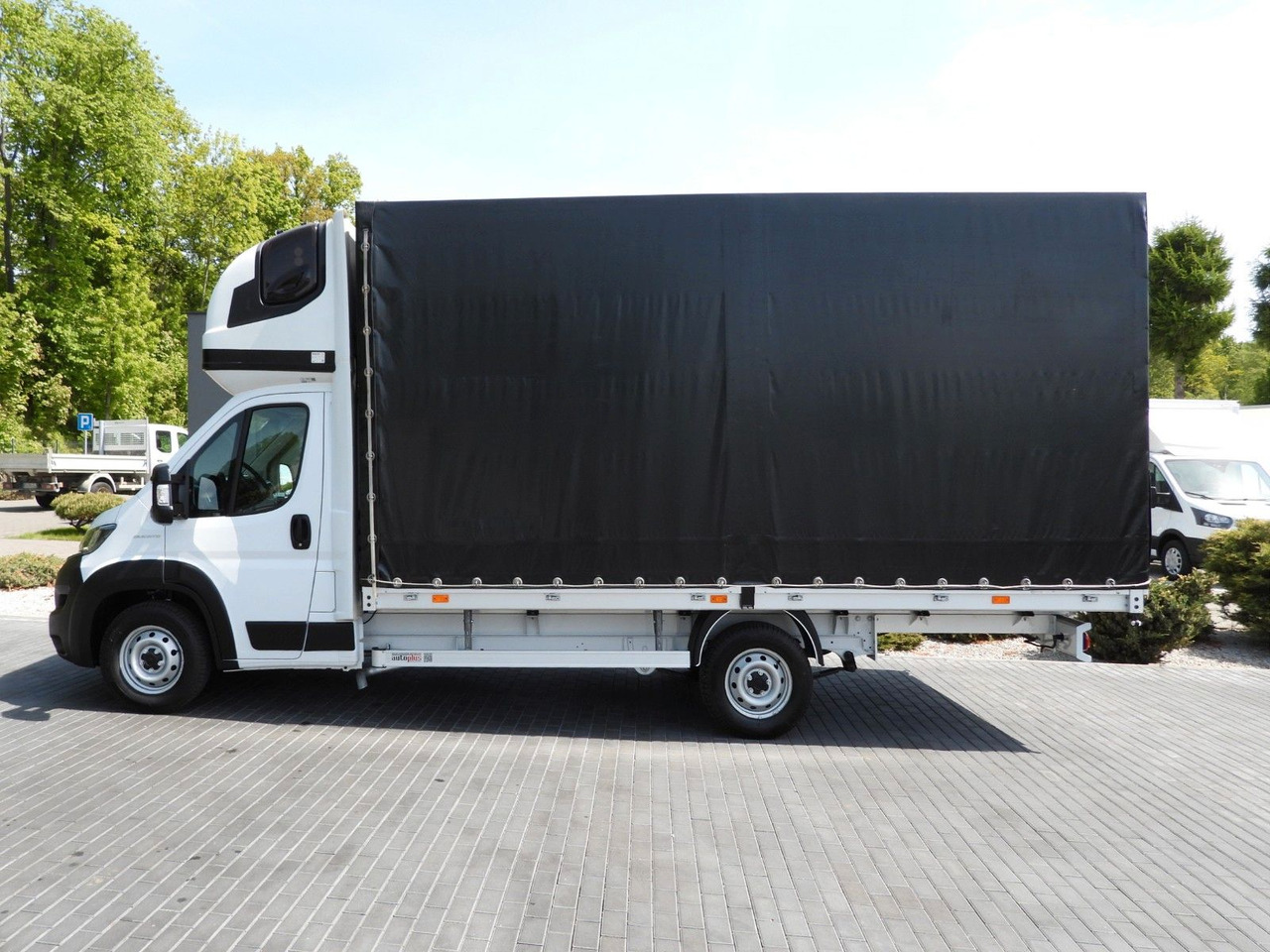 Furgão de toldo Fiat DUCATO PRITSCHE PLANE 10 PALETTEN WEBASTO A/C Fiat DUCATO PRITSCHE PLANE 10 PALETTEN WEBASTO A/C: foto 9