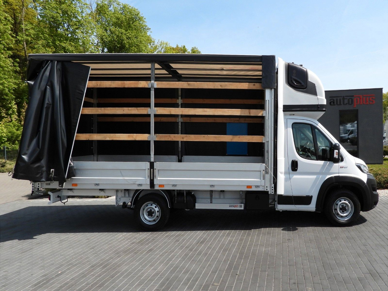 Furgão de toldo Fiat DUCATO PRITSCHE PLANE 10 PALETTEN WEBASTO A/C Fiat DUCATO PRITSCHE PLANE 10 PALETTEN WEBASTO A/C: foto 8