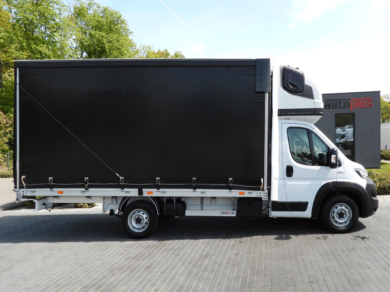 Furgão de toldo Fiat DUCATO PRITSCHE PLANE 10 PALETTEN WEBASTO A/C Fiat DUCATO PRITSCHE PLANE 10 PALETTEN WEBASTO A/C: foto 7