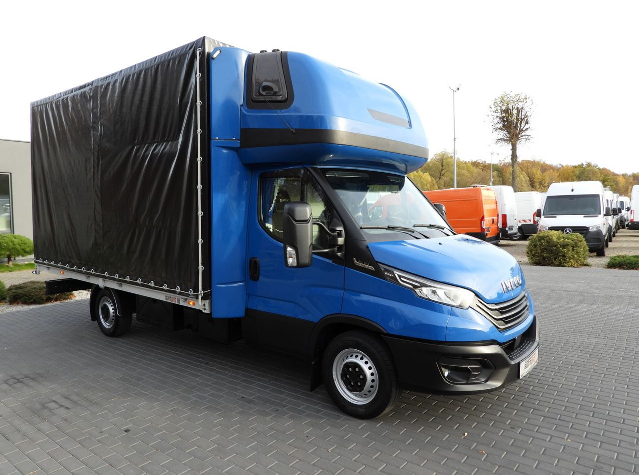 IVECO DAILY 35S21 TARPAULIN 10 PALLETS WEBASTO CRUISE CONTROL NAVIGATION LED LIGHTS AUTOMATIC TRANSMISSION HI-MATIC AIR CONDITIONING 210HP - Furgão de toldo: foto 4 IVECO DAILY 35S21 TARPAULIN 10 PALLETS WEBASTO CRUISE CONTROL NAVIGATION LED LIGHTS AUTOMATIC TRANSMISSION HI-MATIC AIR CONDITIONING 210HP - Furgão de toldo: foto 4