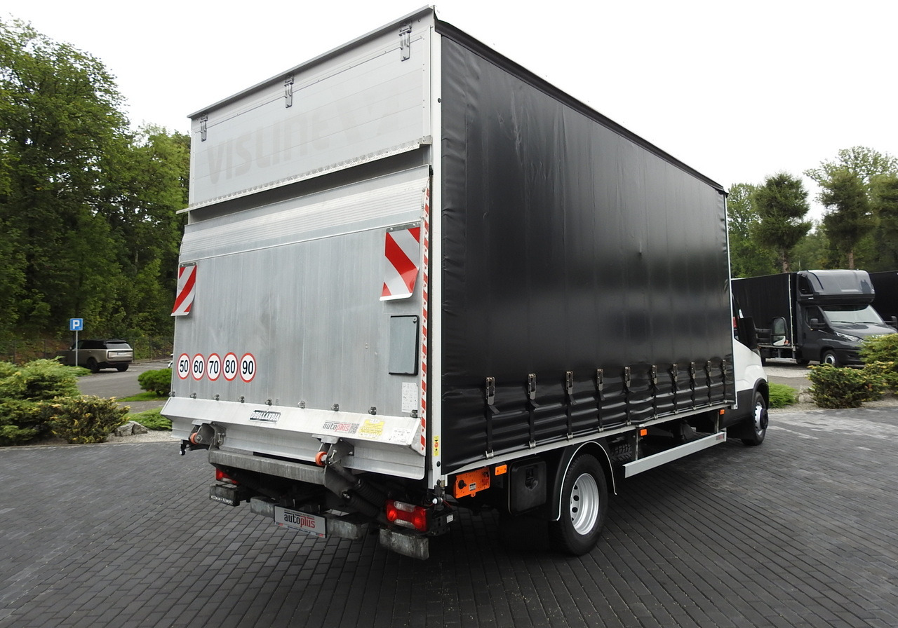 IVECO DAILY 70C18 TARPAULIN LIFT 12 PALLETS WEBASTO CRUISE CONTROL TWIN WHEELS AIR CONDITIONING 180HP - Furgão de toldo: foto 3 IVECO DAILY 70C18 TARPAULIN LIFT 12 PALLETS WEBASTO CRUISE CONTROL TWIN WHEELS AIR CONDITIONING 180HP - Furgão de toldo: foto 3