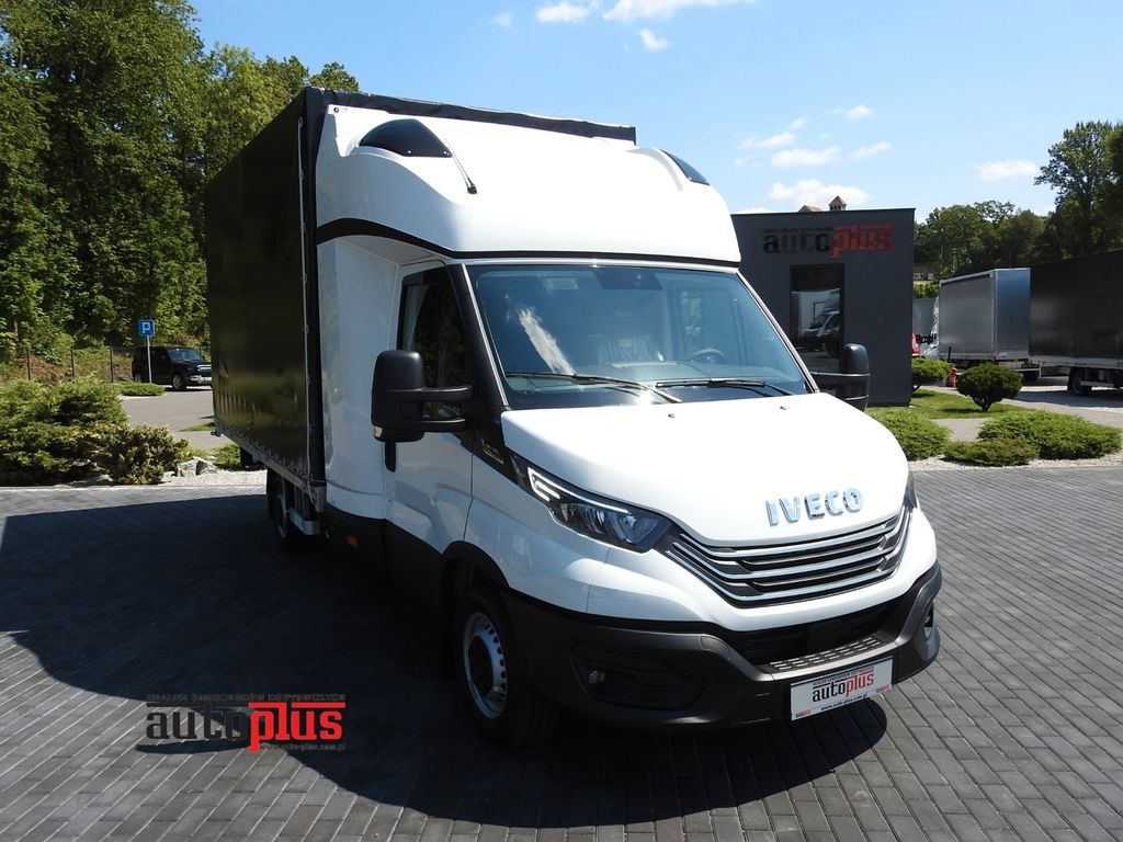 Iveco DAILY 35S18 NEUE PRITSCHE PLANE 8 PALETTEN A/C - Furgão de toldo, Carrinha cabine dupla: foto 1 Iveco DAILY 35S18 NEUE PRITSCHE PLANE 8 PALETTEN A/C - Furgão de toldo, Carrinha cabine dupla: foto 1