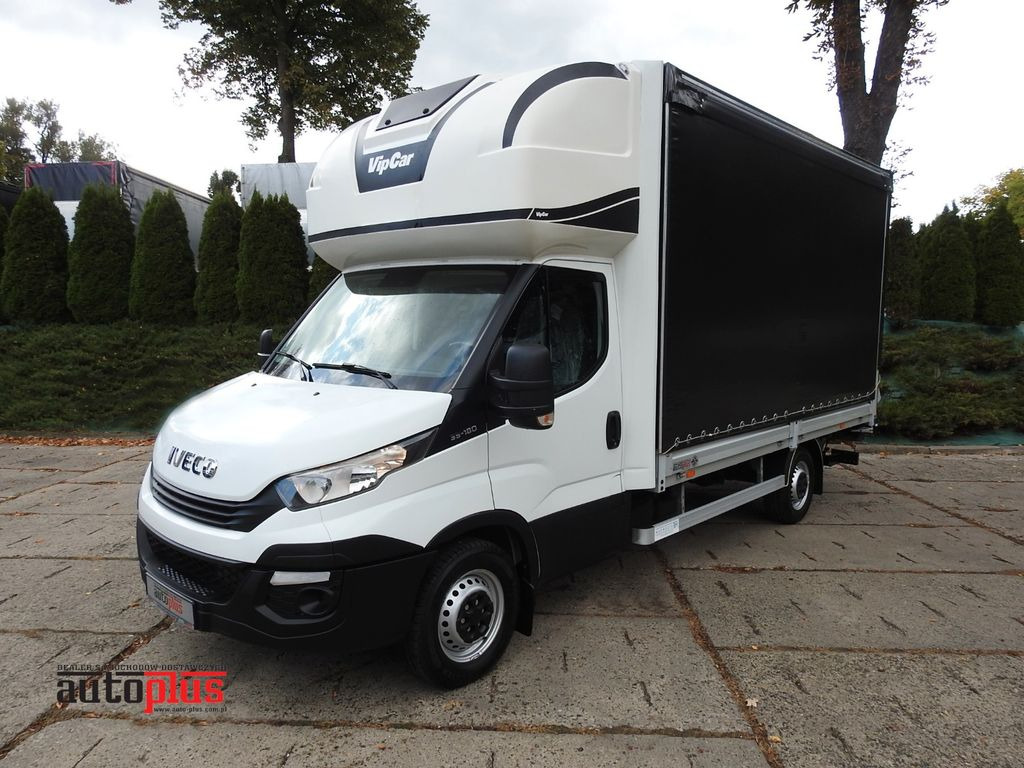 Iveco DAILY 35S18 PRITSCHE PLANE 10 PALETTEN AUFZUG - Furgão de toldo: foto 1 Iveco DAILY 35S18 PRITSCHE PLANE 10 PALETTEN AUFZUG - Furgão de toldo: foto 1