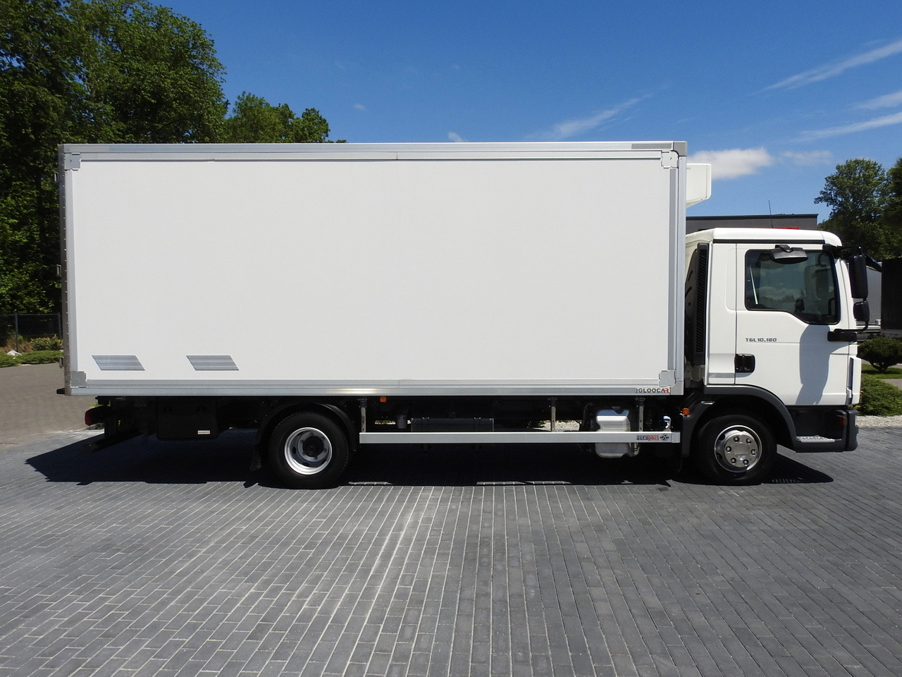 Caminhão frigorífico MAN TGL 10.180 REGRIGERATOR BOX -20*C 11 PALLETS POWER SUPPLY 230V AIR CONDITIONING PNEUMATICS TWIN WHEELS  180HP: foto 7