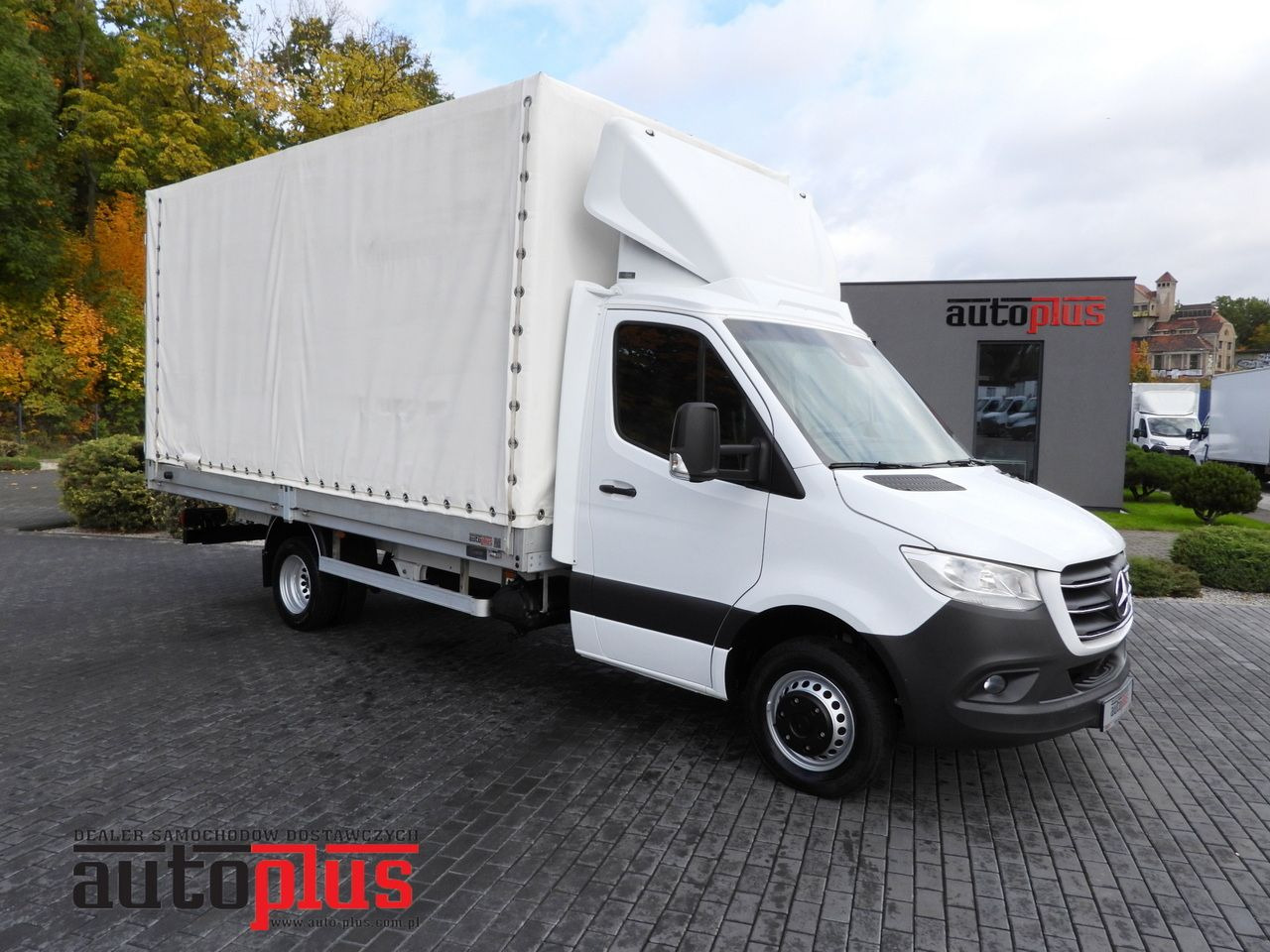 MERCEDES SPRINTER 316 TARPAULIN 10 PALLETS TWIN WHEELS AIR CONDITIONING  165HP - Furgão de toldo: foto 1 MERCEDES SPRINTER 316 TARPAULIN 10 PALLETS TWIN WHEELS AIR CONDITIONING  165HP - Furgão de toldo: foto 1