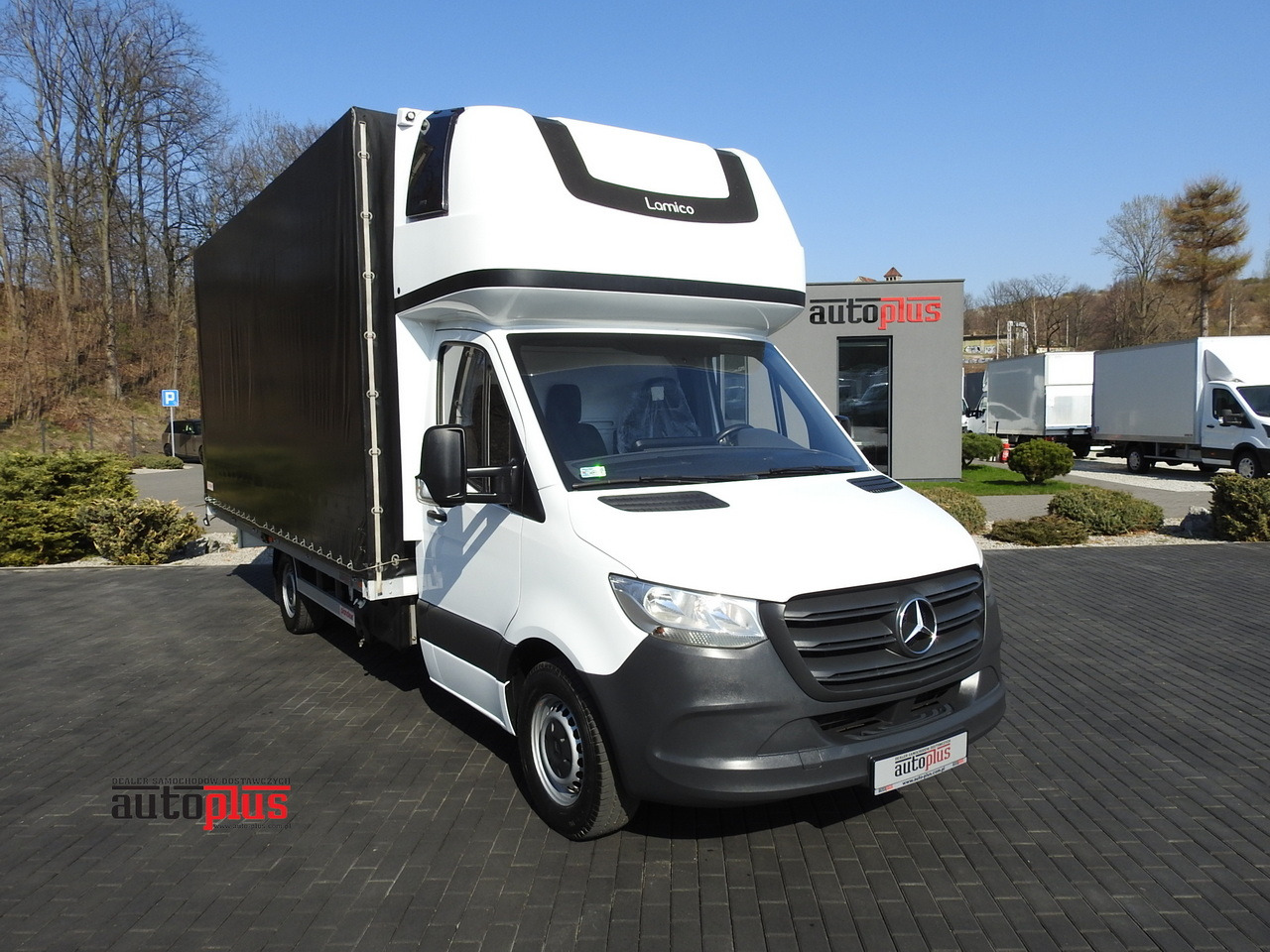 MERCEDES SPRINTER 316  TARPAULIN 10 PALLETS WEBASTO AIR CONDITIONING  165HP - Furgão de toldo: foto 1 MERCEDES SPRINTER 316  TARPAULIN 10 PALLETS WEBASTO AIR CONDITIONING  165HP - Furgão de toldo: foto 1