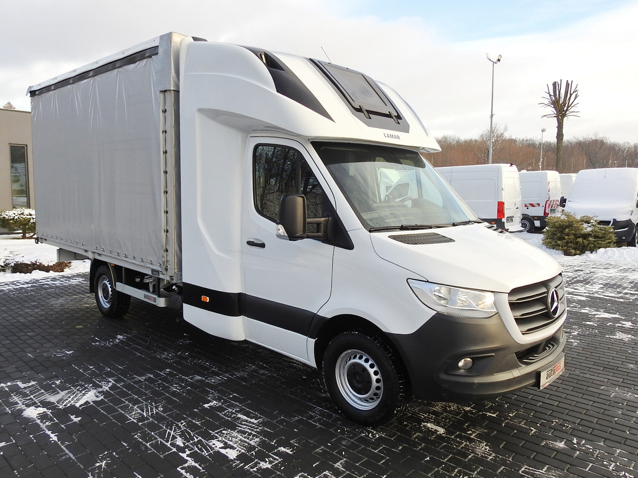 MERCEDES SPRINTER 316 TARPAULIN 8 PALLETS WEBASTO CRUISE CONTROL AIR CONDITIONING 160HP - Furgão de toldo: foto 4 MERCEDES SPRINTER 316 TARPAULIN 8 PALLETS WEBASTO CRUISE CONTROL AIR CONDITIONING 160HP - Furgão de toldo: foto 4