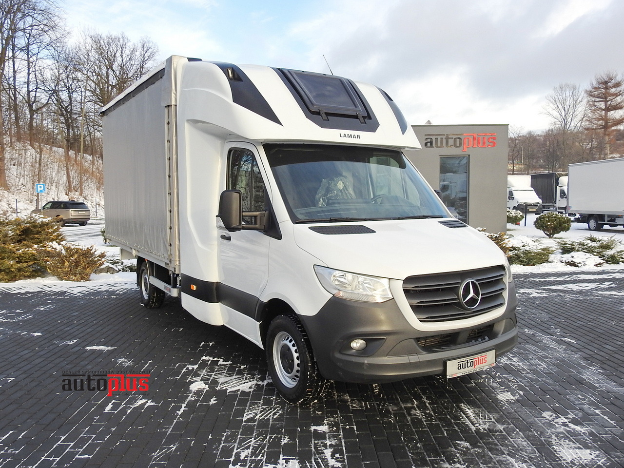 MERCEDES SPRINTER 316 TARPAULIN 8 PALLETS WEBASTO CRUISE CONTROL AIR CONDITIONING 160HP - Furgão de toldo: foto 1 MERCEDES SPRINTER 316 TARPAULIN 8 PALLETS WEBASTO CRUISE CONTROL AIR CONDITIONING 160HP - Furgão de toldo: foto 1