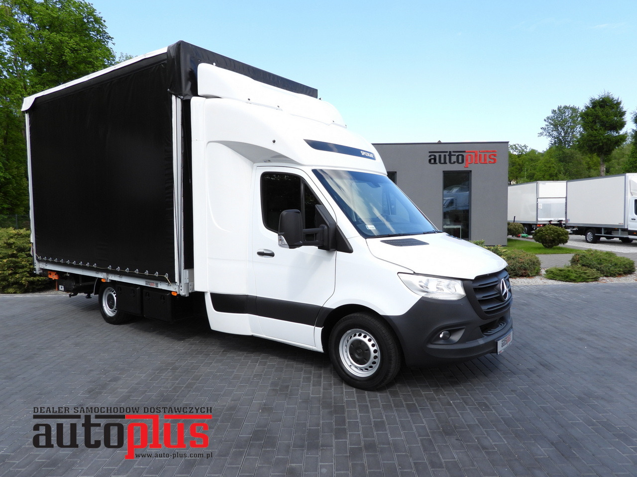 MERCEDES SPRINTER 316 TARPAULIN LIFT 10 PALLETS WEBASTO CRUISE CONTROL PNEUMATICS AIR CONDITIONING 160HP - Furgão de toldo: foto 1 MERCEDES SPRINTER 316 TARPAULIN LIFT 10 PALLETS WEBASTO CRUISE CONTROL PNEUMATICS AIR CONDITIONING 160HP - Furgão de toldo: foto 1