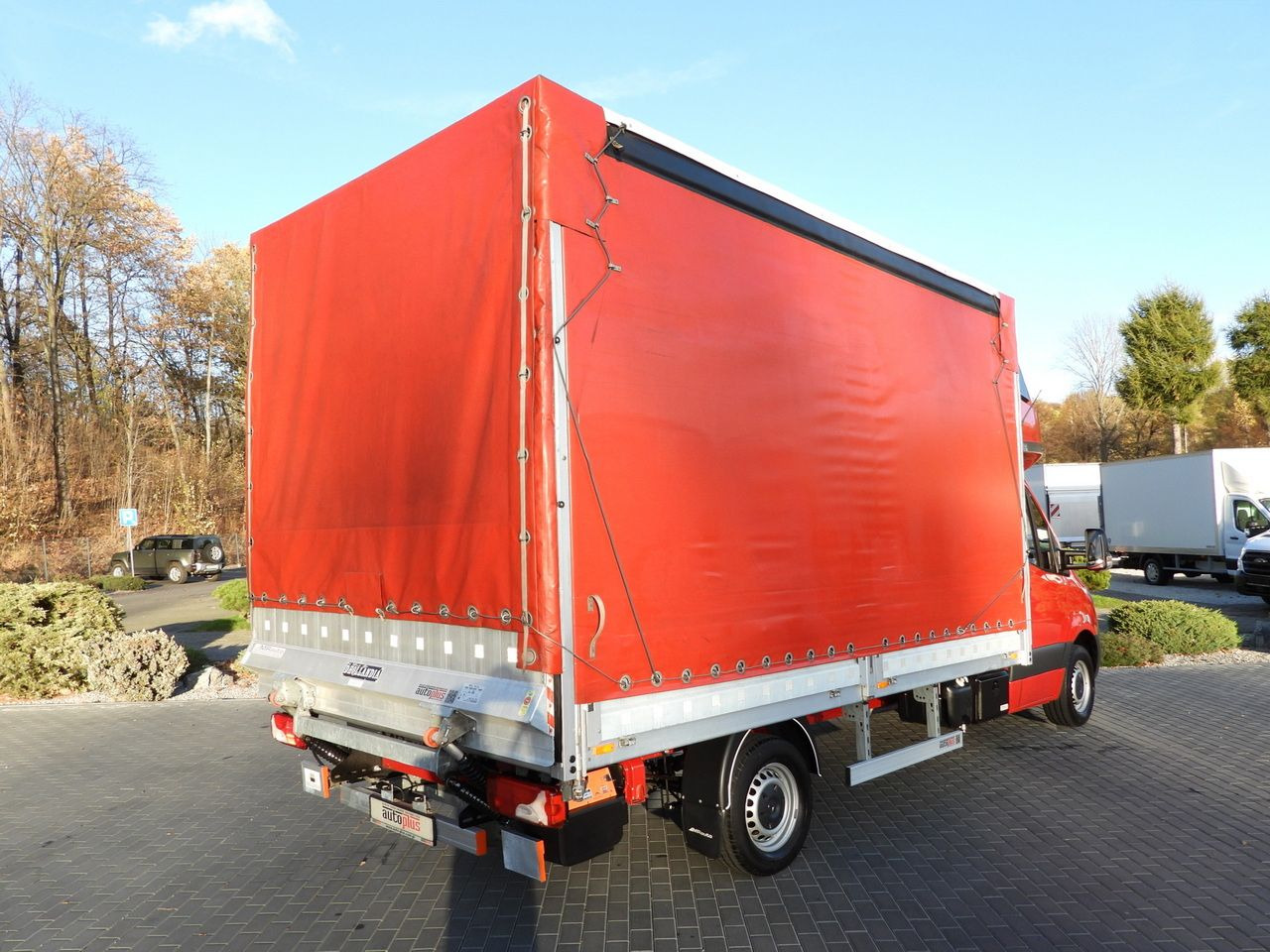 MERCEDES SPRINTER 316 TARPAULIN LIFT 8 PALLETS WEBASTO CRUISE CONTROL AIR CONDITIONING 160HP - Furgão de toldo: foto 3 MERCEDES SPRINTER 316 TARPAULIN LIFT 8 PALLETS WEBASTO CRUISE CONTROL AIR CONDITIONING 160HP - Furgão de toldo: foto 3