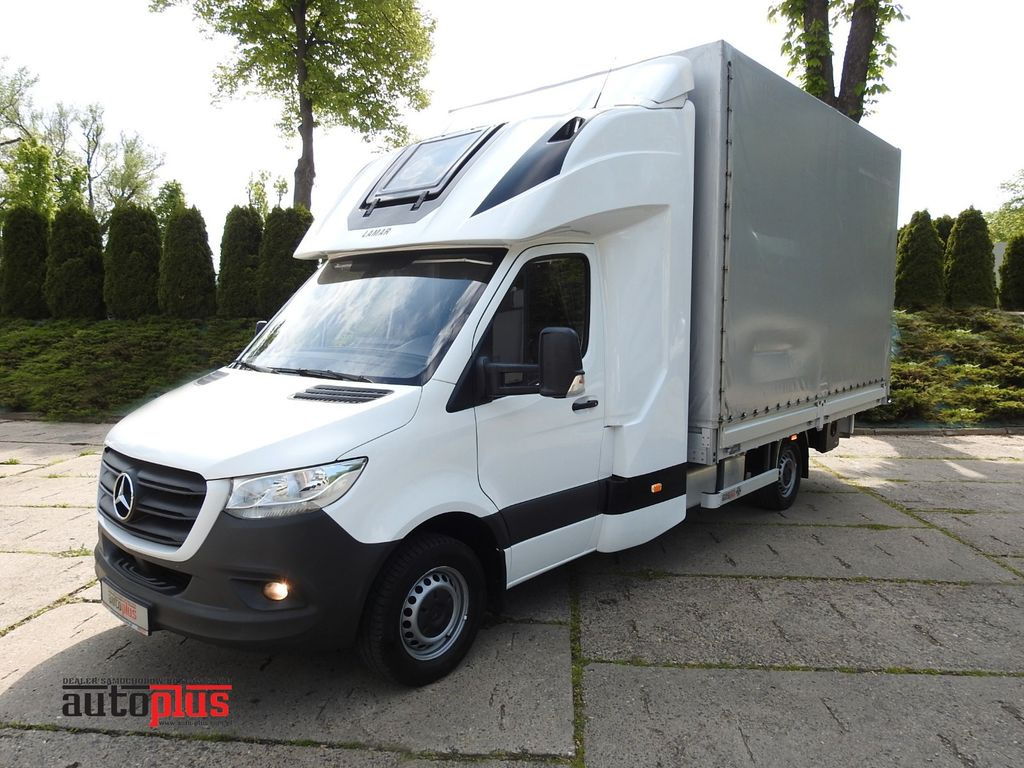 Mercedes-Benz SPRINTER 316 PRITSCHE PLANE 10 PALETTEN WEBASTO - Furgão de toldo, Carrinha cabine dupla: foto 1 Mercedes-Benz SPRINTER 316 PRITSCHE PLANE 10 PALETTEN WEBASTO - Furgão de toldo, Carrinha cabine dupla: foto 1
