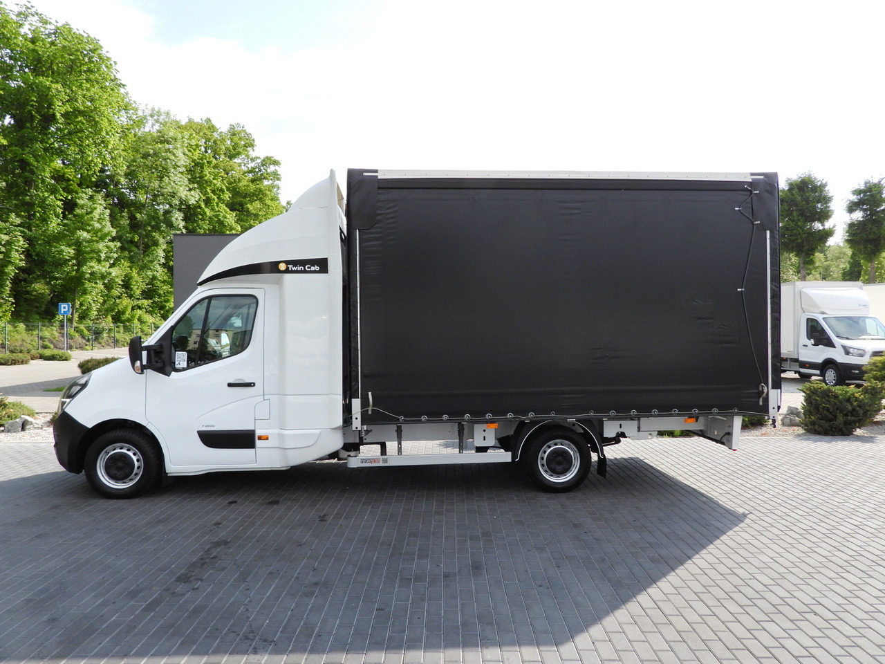 Furgão de toldo OPEL MOVANO TARPAULIN 10 PALLETS WEBASTO CRUISE CONTROL AIR CONDITIONING LED LIGHTS PNEUMATICS  165HP: foto 9