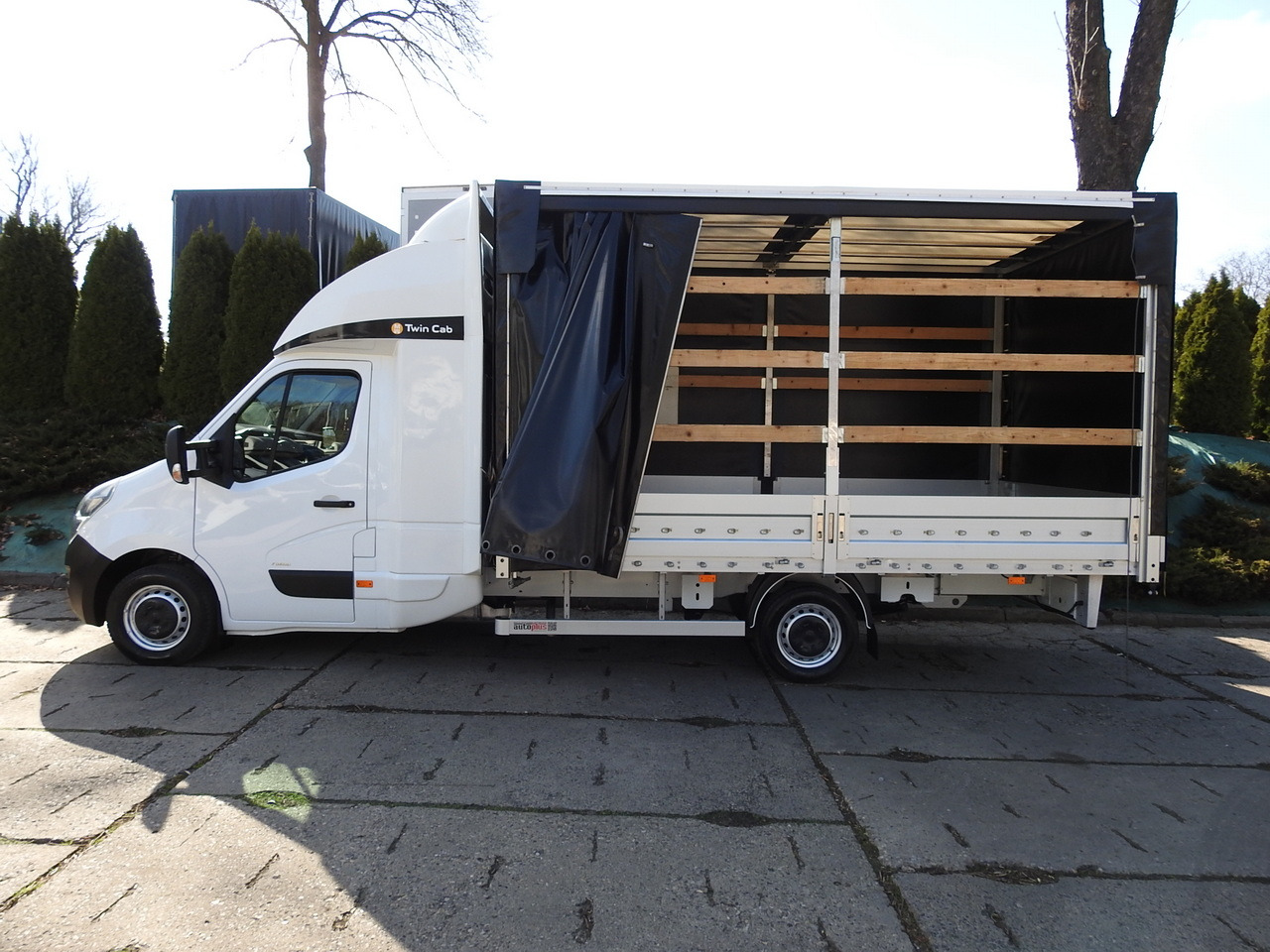 Furgão de toldo OPEL MOVANO TARPAULIN 10 PALLETS WEBASTO CRUISE CONTROL AIR CONDITIONING LED LIGHTS PNEUMATICS  165HP: foto 8