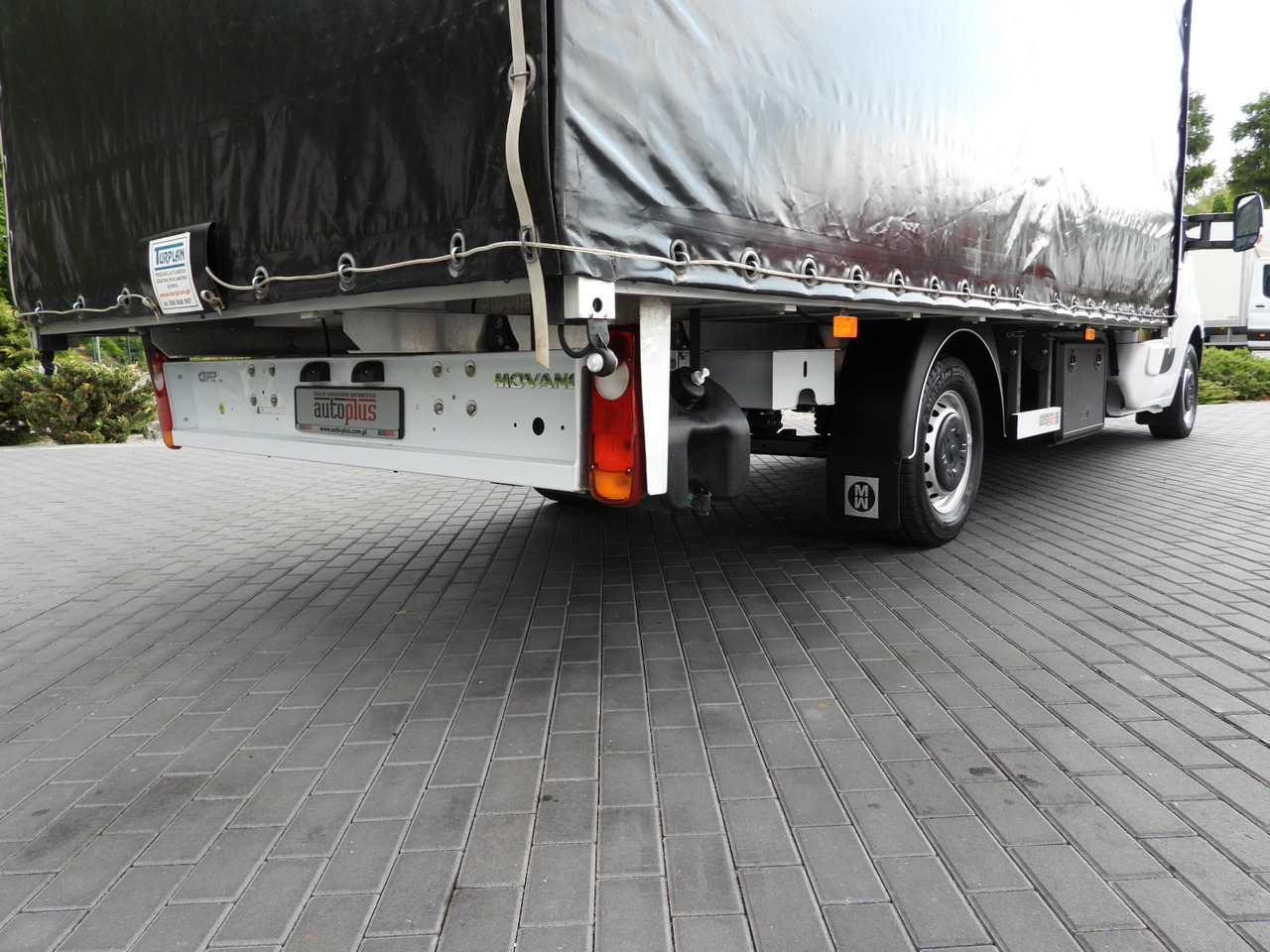 Furgão de toldo OPEL MOVANO TARPAULIN 10 PALLETS WEBASTO CRUISE CONTROL AIR CONDITIONING LED LIGHTS PNEUMATICS  165HP: foto 27
