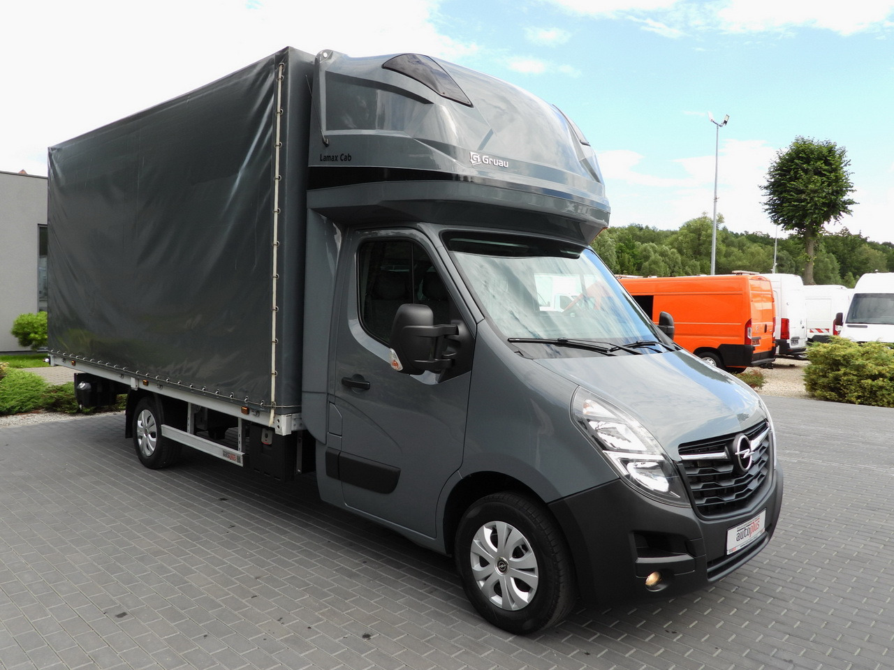 OPEL MOVANO TARPAULIN 10 PALLETS WEBASTO CRUISE CONTROL LED LIGHTS PNEUMATICS AIR CONDITIONING 165HP - Furgão de toldo: foto 4 OPEL MOVANO TARPAULIN 10 PALLETS WEBASTO CRUISE CONTROL LED LIGHTS PNEUMATICS AIR CONDITIONING 165HP - Furgão de toldo: foto 4