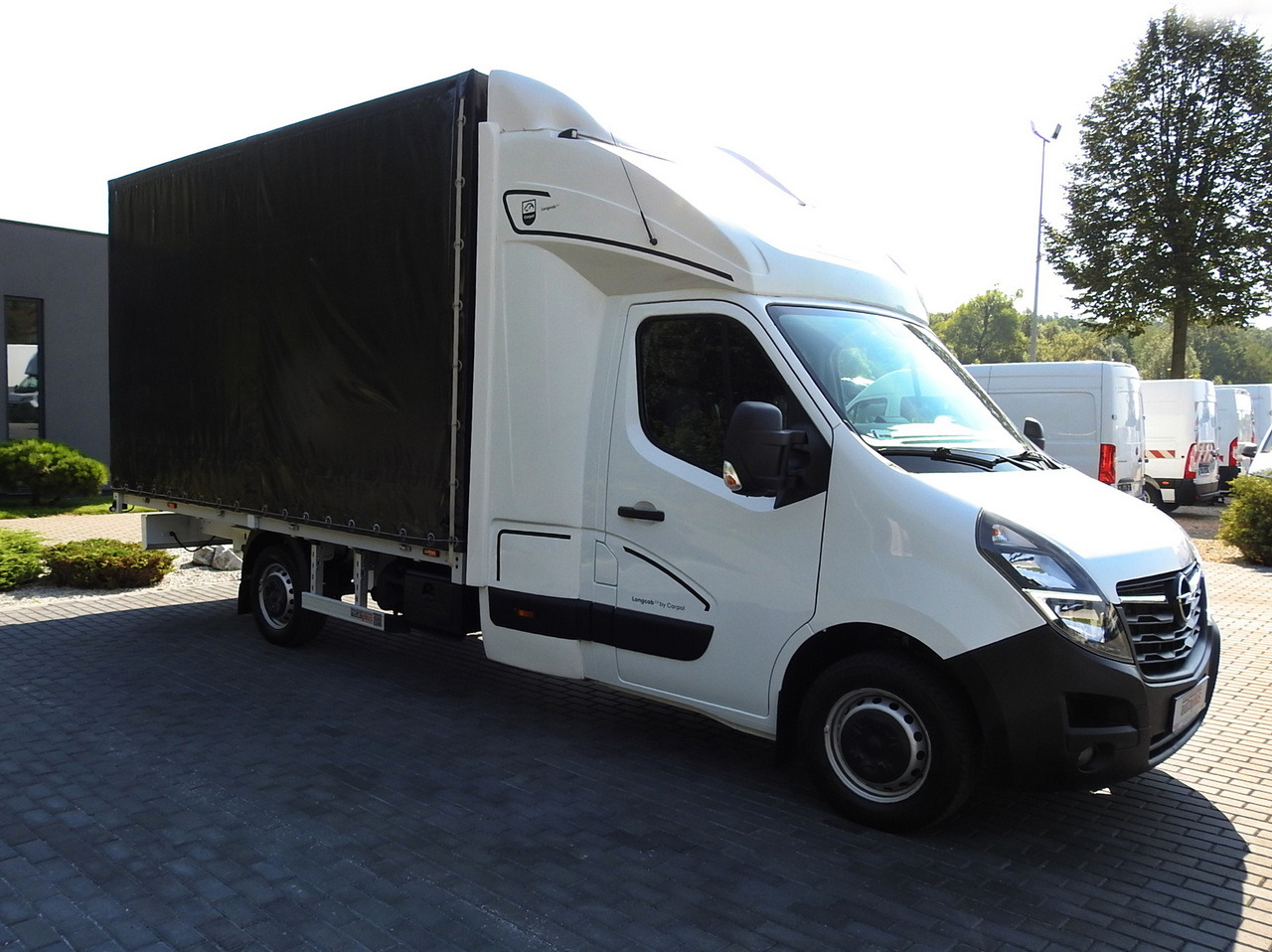 OPEL MOVANO TARPAULIN 8 PALLETS WEBASTO CRUISE CONTROL AIR CONDITIONING LED LIGHTS PNEUMATICS 165HP - Furgão de toldo: foto 4 OPEL MOVANO TARPAULIN 8 PALLETS WEBASTO CRUISE CONTROL AIR CONDITIONING LED LIGHTS PNEUMATICS 165HP - Furgão de toldo: foto 4