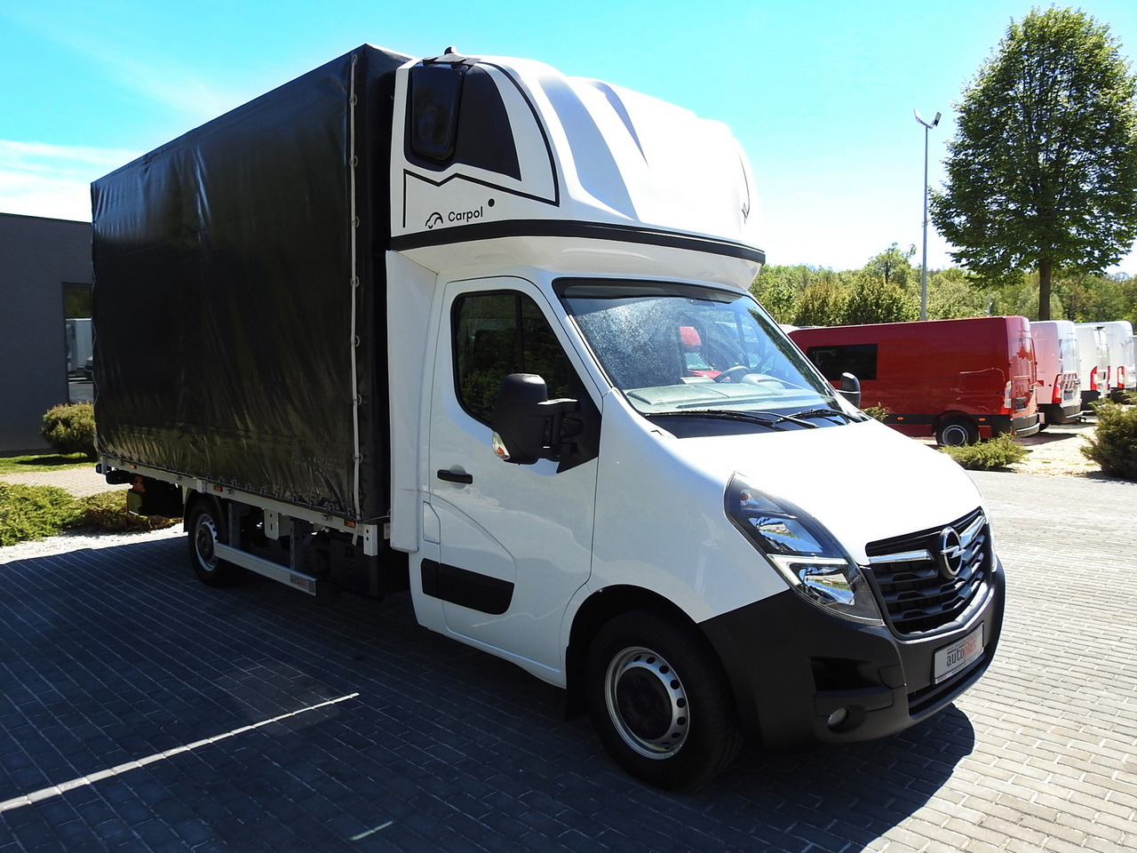 OPEL MOVANO TARPAULIN LIFT 9 PALLETS WEBASTO CRUISE CONTROL LED LIGHTS PNEUMATICS AIR CONDITIONING 160HP - Furgão de toldo: foto 4 OPEL MOVANO TARPAULIN LIFT 9 PALLETS WEBASTO CRUISE CONTROL LED LIGHTS PNEUMATICS AIR CONDITIONING 160HP - Furgão de toldo: foto 4