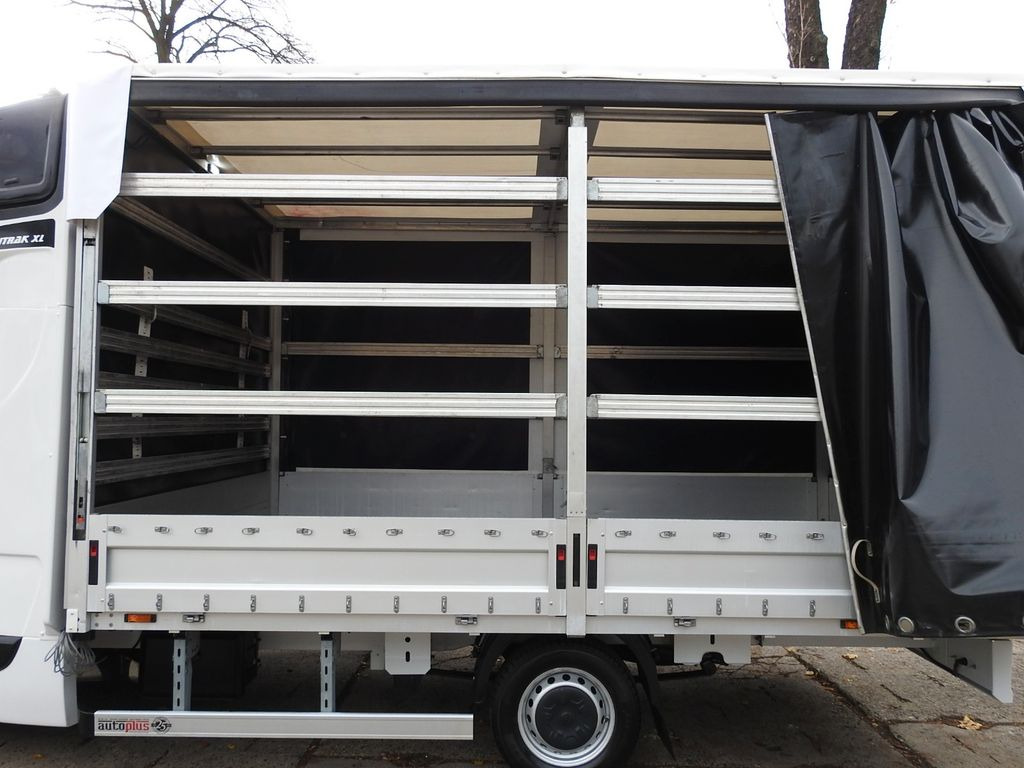 Furgão de toldo, Carrinha cabine dupla Opel MOVANO PRITSCHE PLANE 10 PALETTEN WEBASTO A/C: foto 18