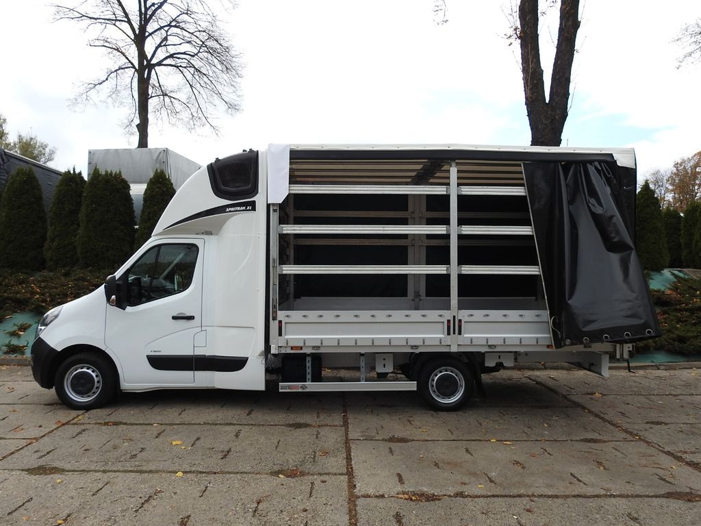 Furgão de toldo, Carrinha cabine dupla Opel MOVANO PRITSCHE PLANE 10 PALETTEN WEBASTO A/C: foto 8