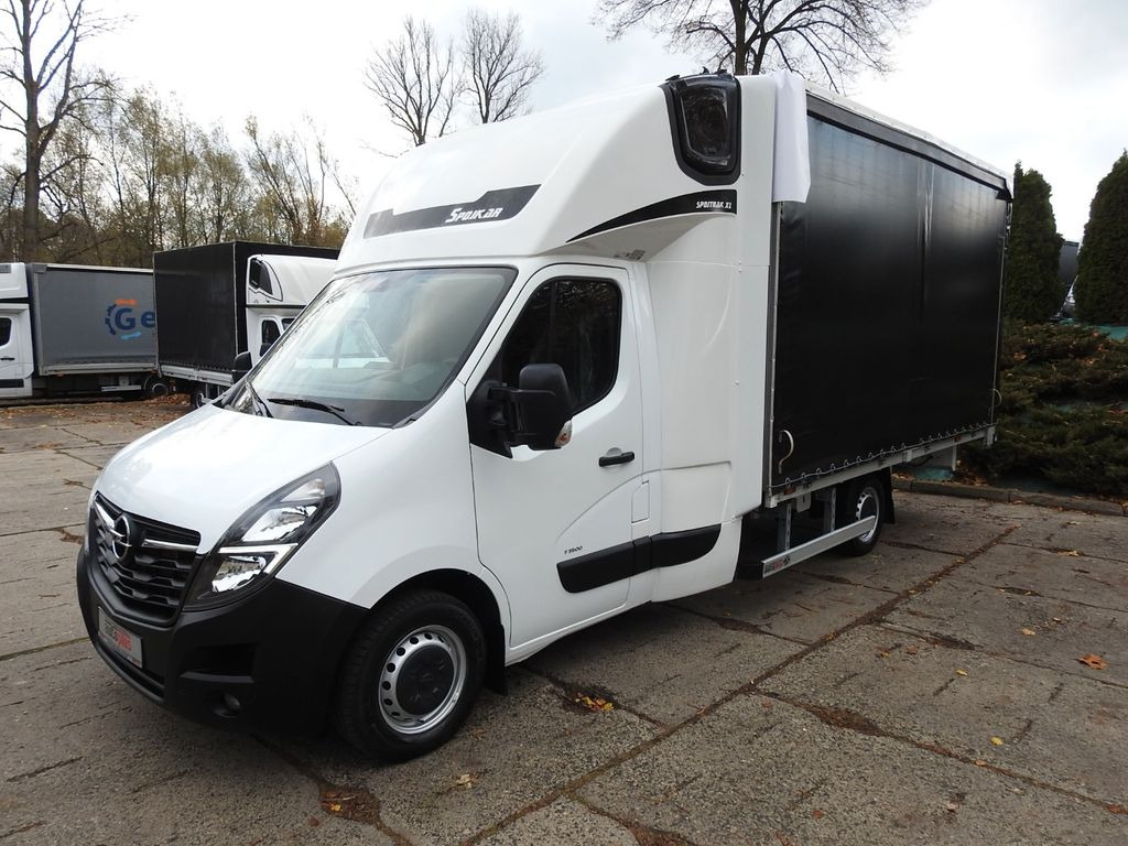 Furgão de toldo, Carrinha cabine dupla Opel MOVANO PRITSCHE PLANE 10 PALETTEN WEBASTO A/C: foto 6