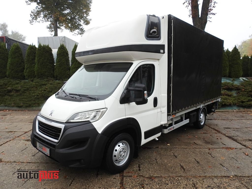 Peugeot BOXER PRITSCHE PLANE 8 PALLETS WEBASTO A/C - Furgão de toldo: foto 1 Peugeot BOXER PRITSCHE PLANE 8 PALLETS WEBASTO A/C - Furgão de toldo: foto 1