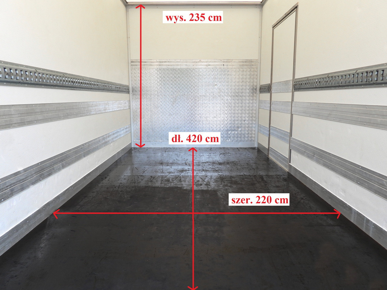 Carrinha de contentor RENAULT MASTER  BOX LIFT 8 PALLETS CRUISE CONTROL LED LIGHTS AIR CONDITIONING  165HP: foto 13