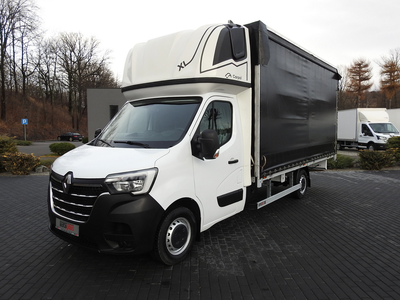 Furgão de toldo RENAULT MASTER TARPAULIN 10 PALLETS WEBASTO CRUISE CONTROL AIR CONDITIONING LED LIGHTS PNEUMATICS  165HP: foto 6