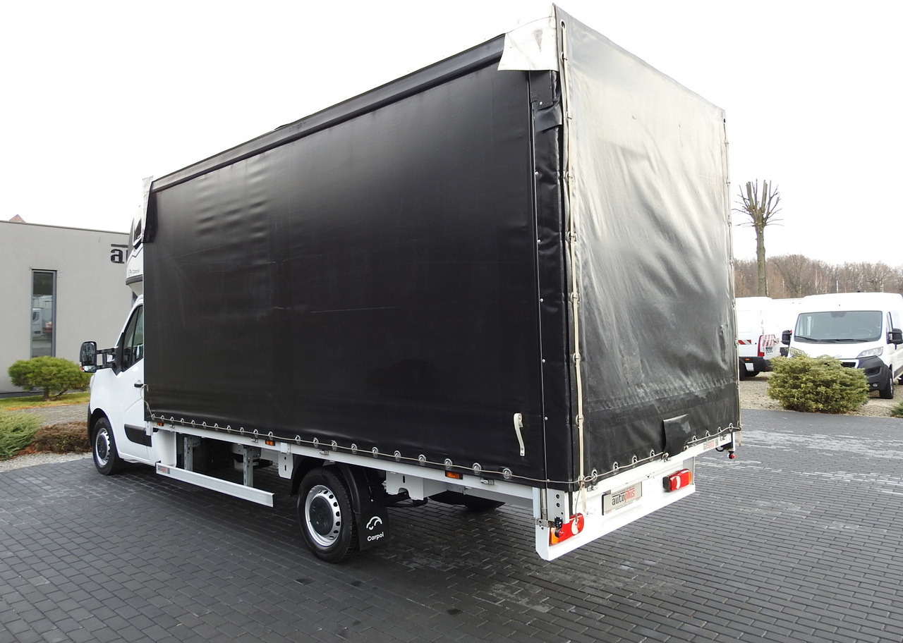 Furgão de toldo RENAULT MASTER TARPAULIN 10 PALLETS WEBASTO CRUISE CONTROL AIR CONDITIONING LED LIGHTS PNEUMATICS  165HP: foto 10